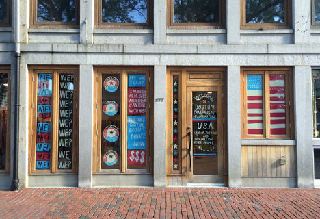 boston campaign hq at “the cradle of liberty”