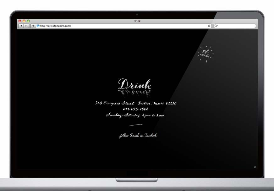 Drink restaurant homepage