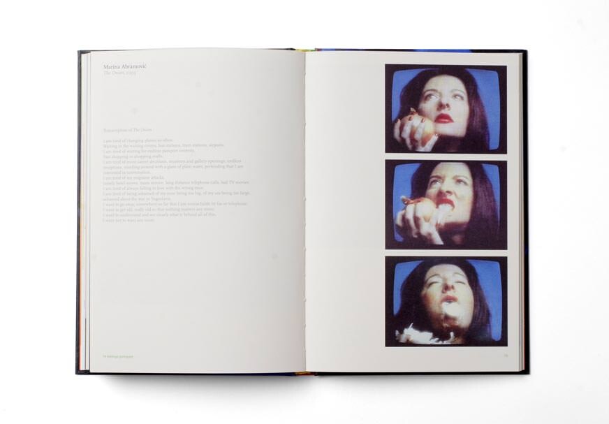 ICA exhibition catalogue sample page