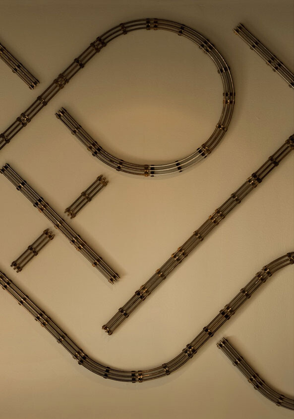 Train track detail